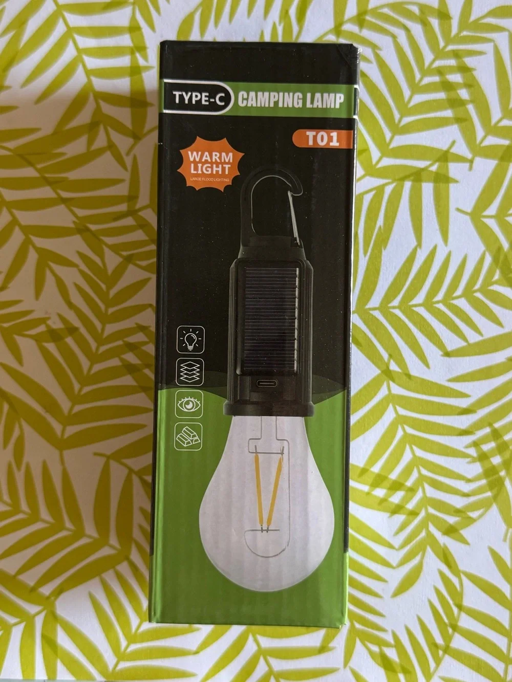 Solar Camping USB Emergency Light Bulb Hanging / Clip-On